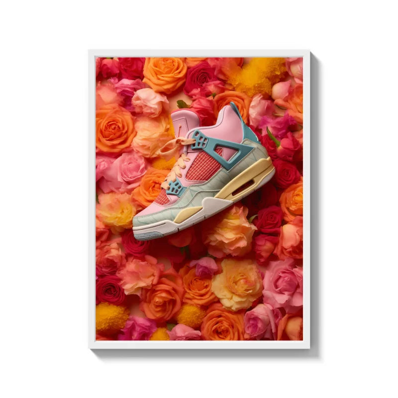 Pastel Athletic Shoe Canvas Prints - Ready to Hang Canvas Prints
