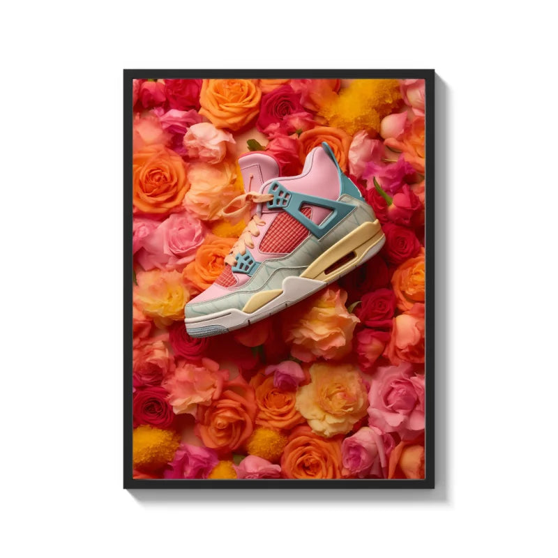 Pastel Athletic Shoe Canvas Prints - Ready to Hang Canvas Prints