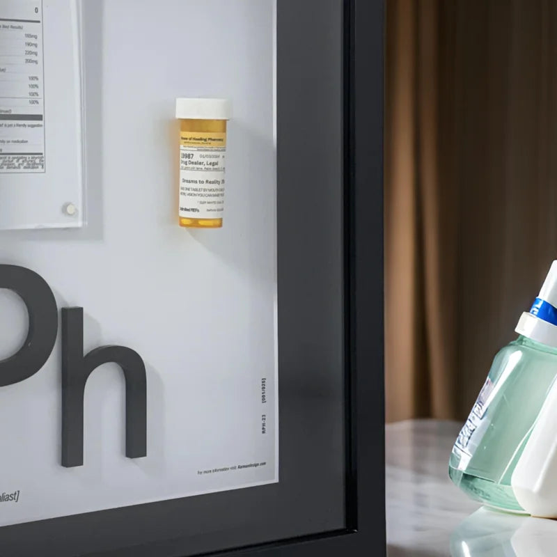 Personalized Elements Collection Nutrition Facts-Style Art - Limited Release Artwork