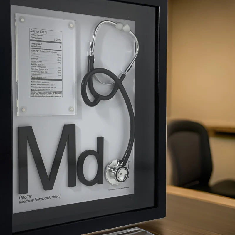 Personalized Elements Collection Nutrition Facts-Style Art - Limited Release Artwork