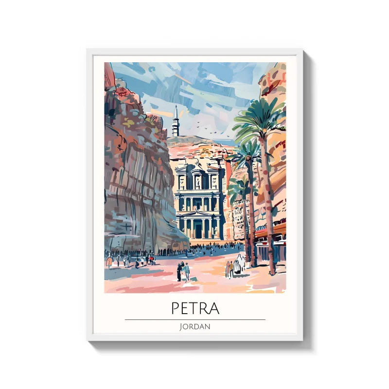 Petra Jordan Canvas Print World Tour Collection - Ready to Hang Canvas Prints