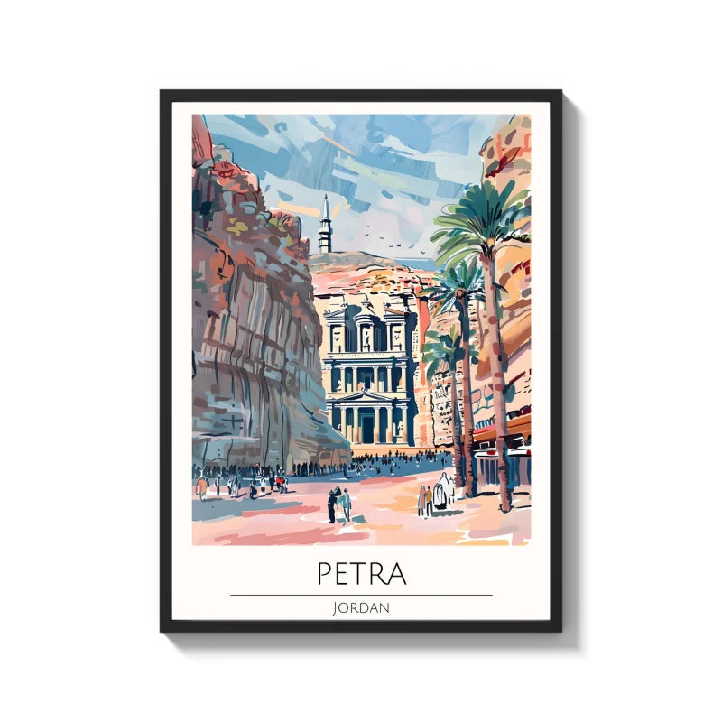 Petra Jordan Canvas Print World Tour Collection - Ready to Hang Canvas Prints