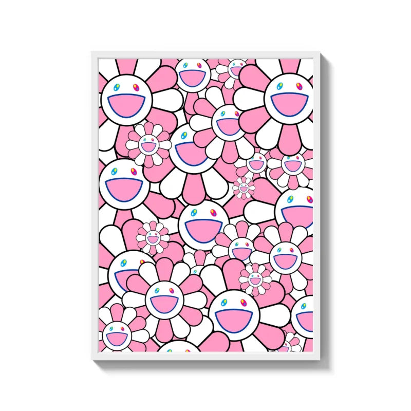 Pink Flower Canvas Prints Ready to Hang - Ready to Hang Canvas Prints