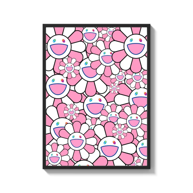 Pink Flower Canvas Prints Ready to Hang - Ready to Hang Canvas Prints