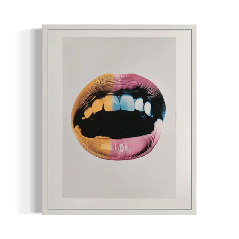 Pop Art Lips Canvas Prints - Ready to Hang Canvas Prints