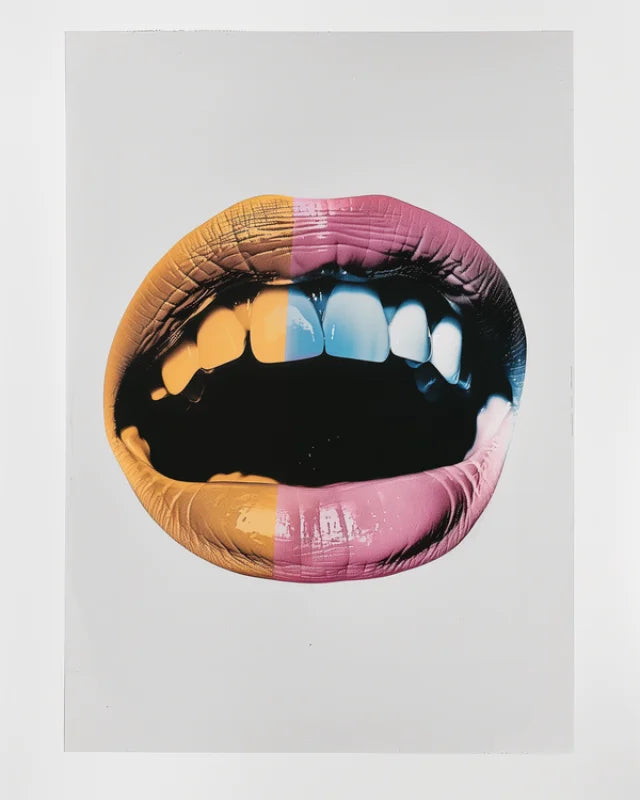 Pop Art Lips Canvas Prints - Ready to Hang Canvas Prints