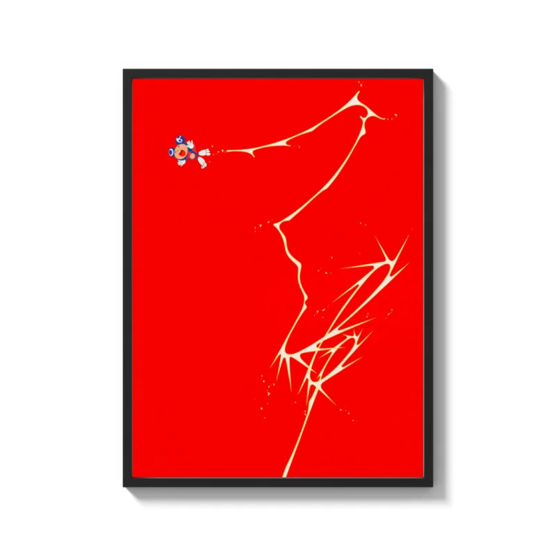 Red Abstract Canvas Prints Ready to Hang - Ready to Hang Canvas Prints