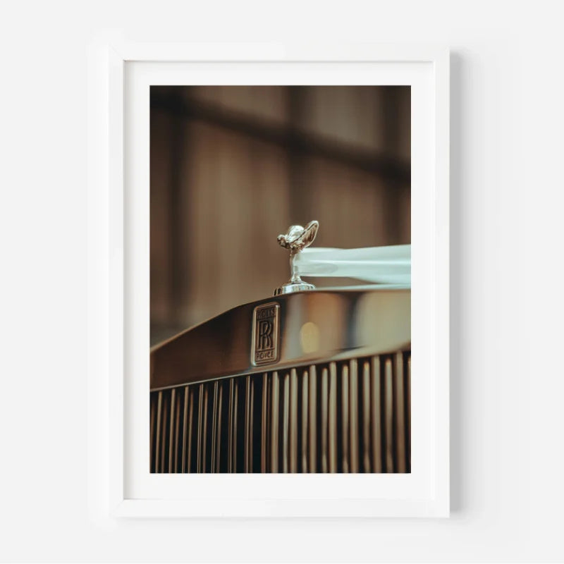 Rolls Royce Hood Ornament Fine Art Print - Luxury & Lifestyle (Framed Fine Art)