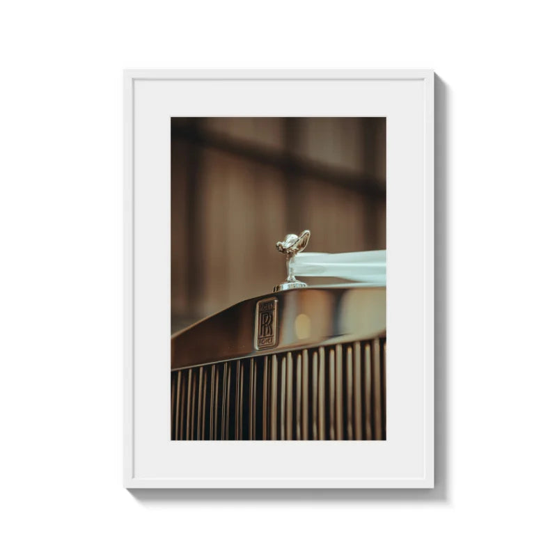 Rolls Royce Hood Ornament Fine Art Print - Luxury & Lifestyle (Framed Fine Art)