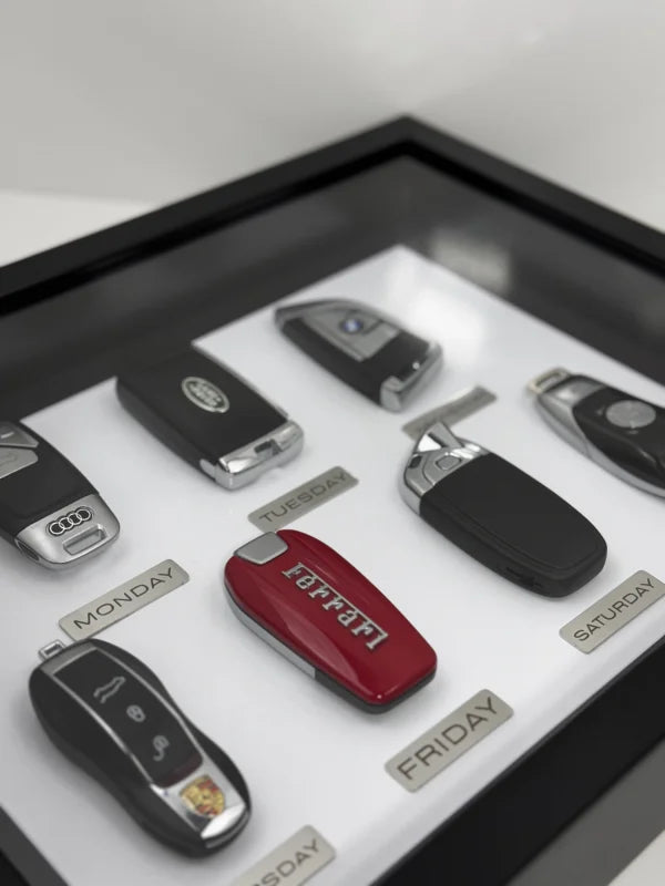 Seven Day Car Key Fob Artwork - Limited Release Artwork