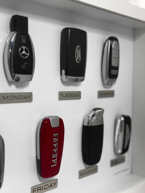 Seven Day Car Key Fob Artwork - Limited Release Artwork