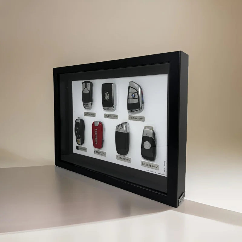 Seven Day Car Key Fob Artwork - Limited Release Artwork