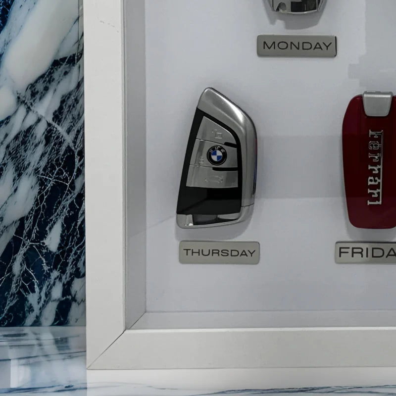 Seven Day Car Key Fob Artwork - Limited Release Artwork