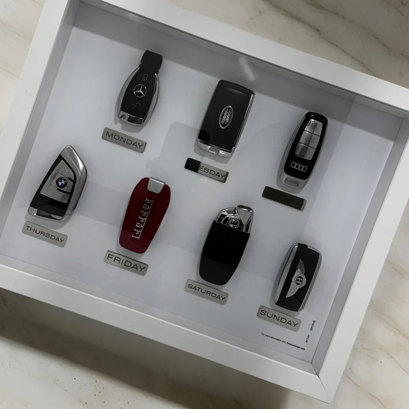 Seven Day Car Key Fob Artwork - Limited Release Artwork