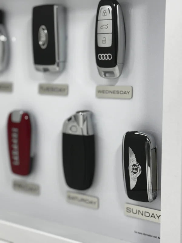 Seven Day Car Key Fob Artwork - Limited Release Artwork