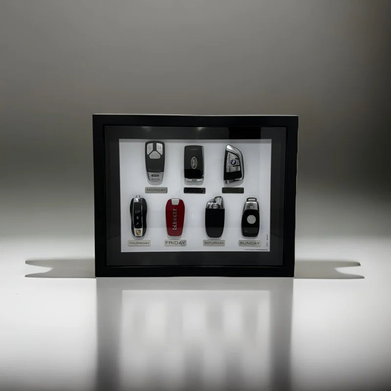 Seven Day Car Key Fob Artwork - Limited Release Artwork