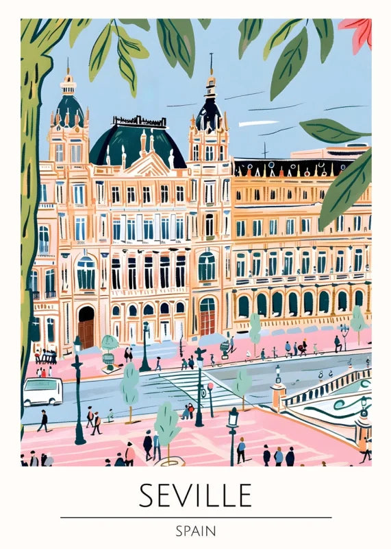 Seville Canvas Print World Tour Collection - Ready to Hang Canvas Prints