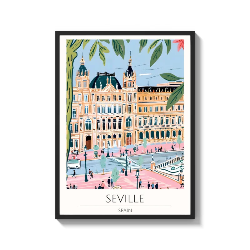 Seville Canvas Print World Tour Collection - Ready to Hang Canvas Prints