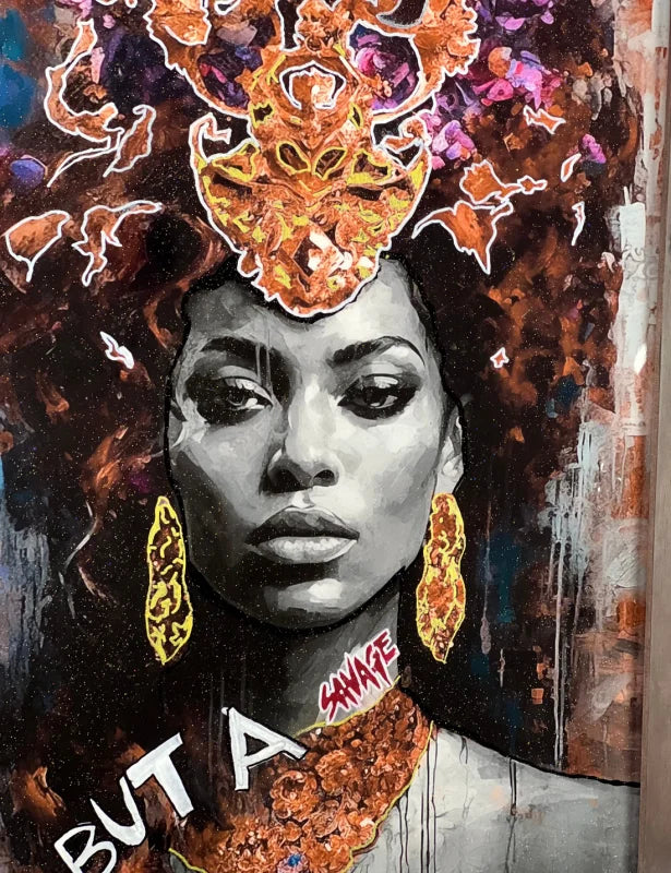 Shes a Queen but a Savage Limited Artwork - Limited Release Artwork