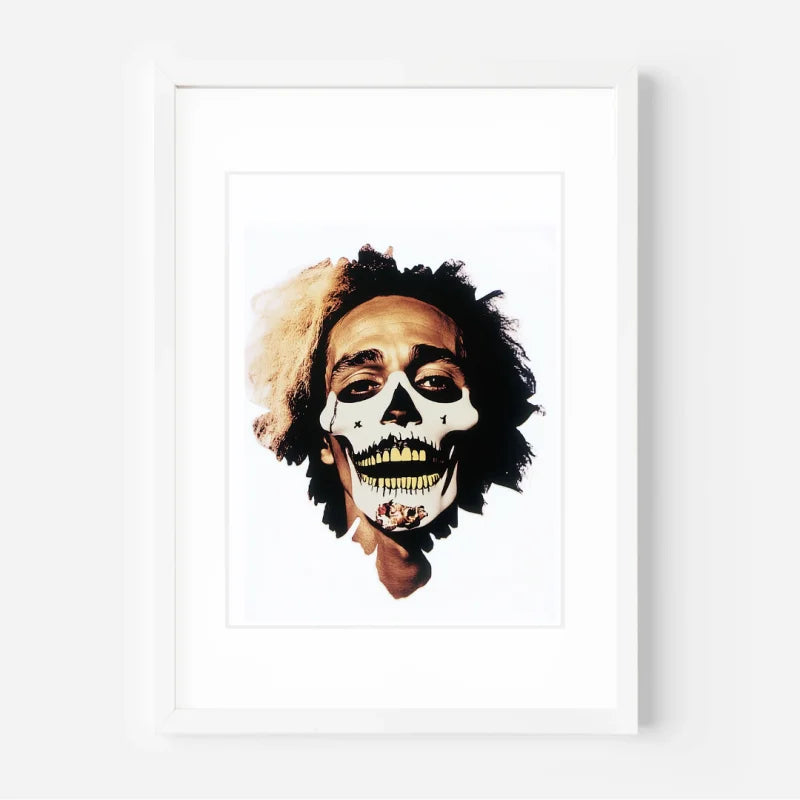 Skull Face Portrait Decay Series Legends and Icons - Legends & Icons