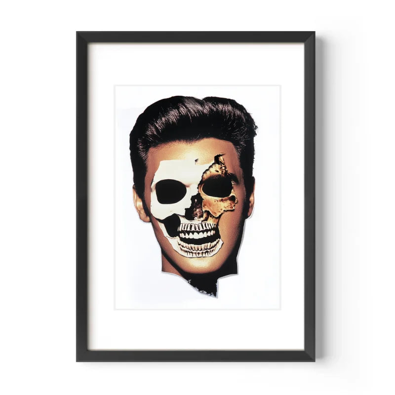 Skull Faced Man Decay Series Artwork - Legends & Icons