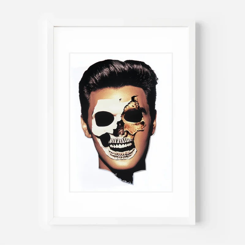 Skull Faced Man Decay Series Artwork - Legends & Icons