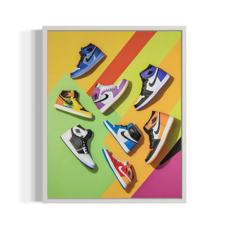 Sneaker Collage Canvas Prints - Ready to Hang Canvas Prints