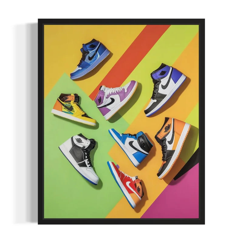 Sneaker Collage Canvas Prints - Ready to Hang Canvas Prints