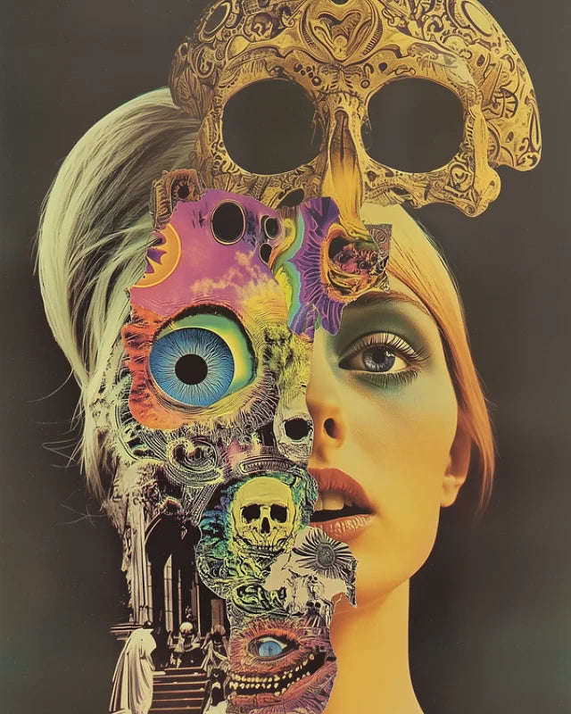 Surreal Collage Art Canvas Prints Ready to Hang - Ready to Hang Canvas Prints