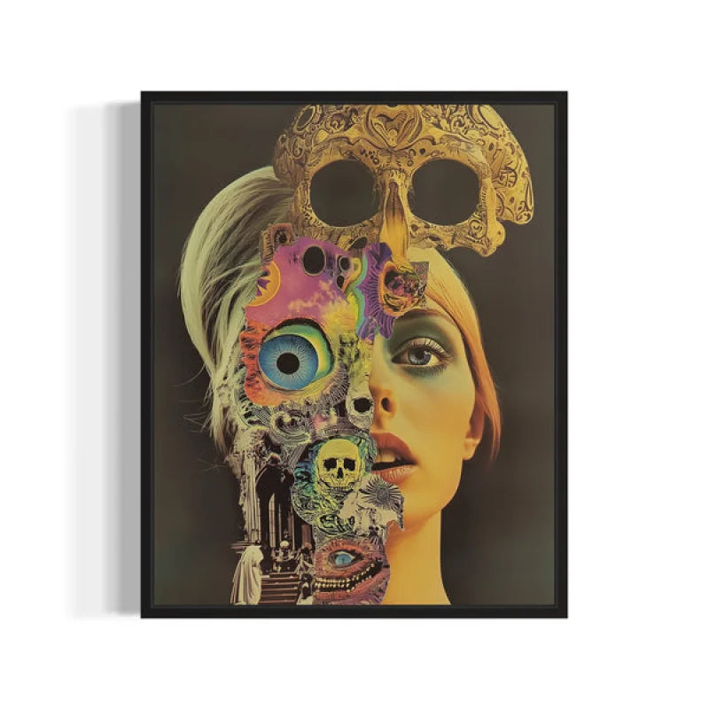 Surreal Collage Art Canvas Prints Ready to Hang - Ready to Hang Canvas Prints