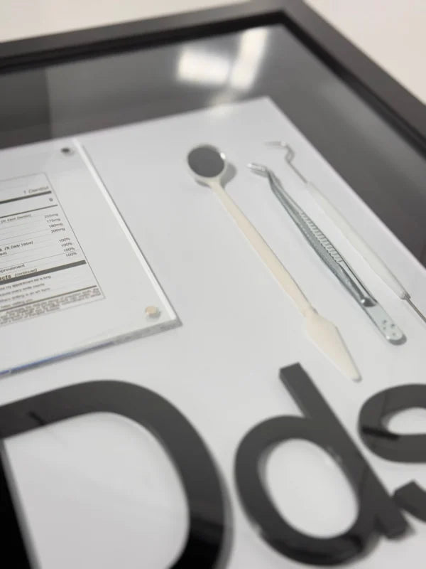 The Elements Collection Nutrition Facts-Style Art - Home Decor