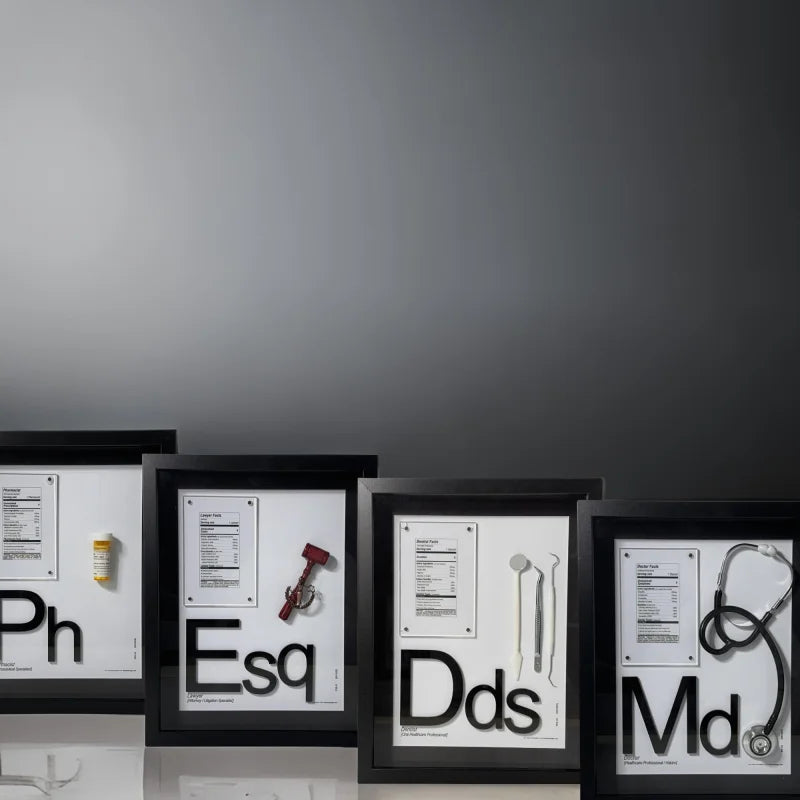 The Elements Collection Nutrition Facts-Style Art - Home Decor