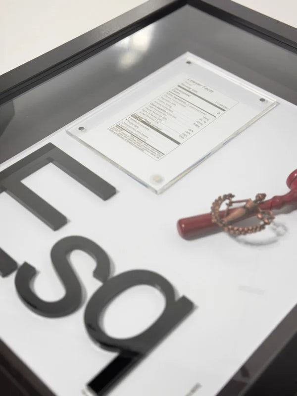 The Elements Collection Nutrition Facts-Style Art - Limited Release Artwork