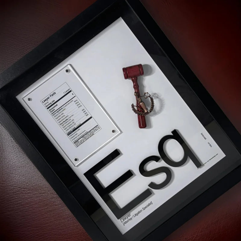 The Elements Collection Nutrition Facts-Style Art - Limited Release Artwork