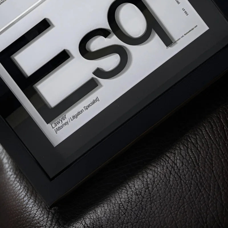 The Elements Collection Nutrition Facts-Style Art - Limited Release Artwork