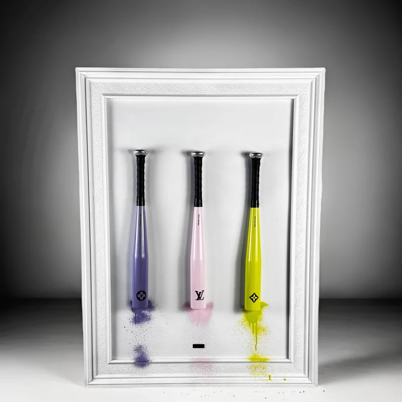 Vivid Vuitton Inspired Home Decor Art - Home Decor