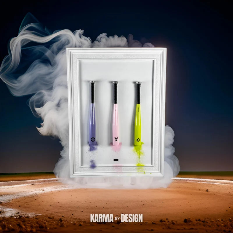 Vivid Vuitton Inspired Home Decor Art - Home Decor