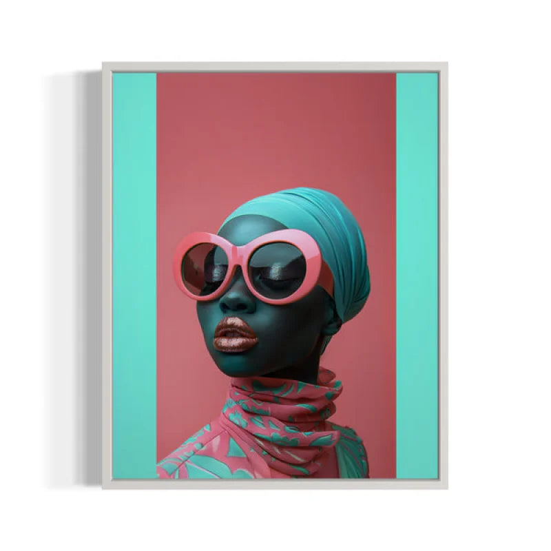 Woman with Sunglasses Canvas Prints - Ready to Hang Canvas Prints