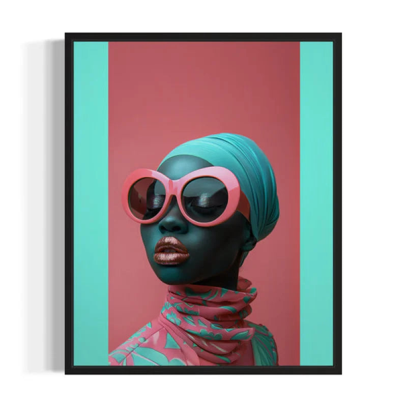 Woman with Sunglasses Canvas Prints - Ready to Hang Canvas Prints