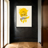 Abstract Face Canvas Prints Ready to Hang - Ready to Hang Canvas Prints