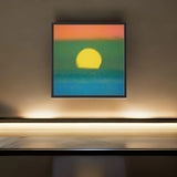 Abstract Sunset Canvas Prints Pop Art Style - Pop Art
