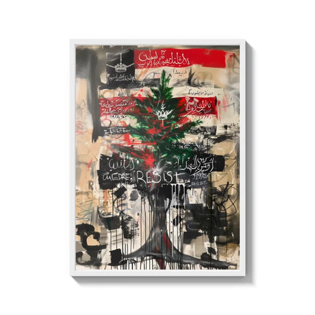 Arabic Tree Canvas Prints Abstract Art - Legends & Icons