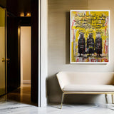 Basquiat Style Canvas Prints Framed Legends Icons - Legends & Icons