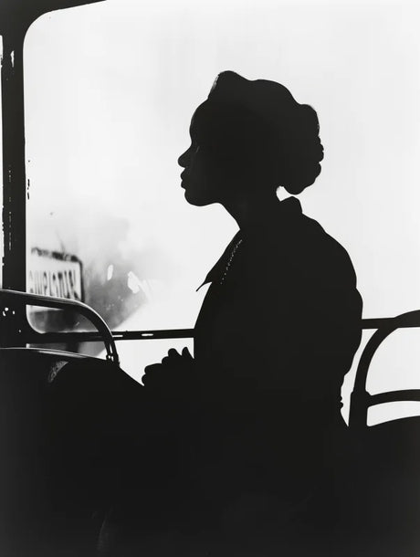 Black and White Silhouette Canvas Prints Breaking Borders - Ready to Hang Canvas Prints
