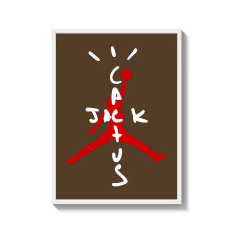 Cactus Jack Canvas Prints Framed Poster - Ready to Hang Canvas Prints