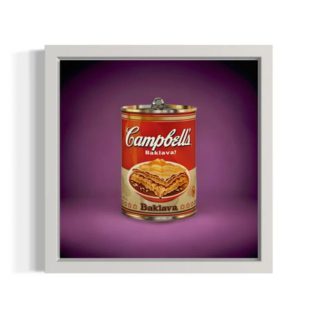 Campbell’s Baklava Soup Canvas Prints Canned Culture Pop Art - Pop Art