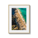 Framed Aerial Beach Fine Art Print - Framed Fine Art Prints