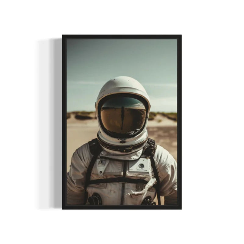 Framed Astronaut Canvas Prints Wall Art - Ready to Hang Canvas Prints