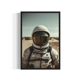 Framed Astronaut Canvas Prints Wall Art - Ready to Hang Canvas Prints
