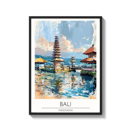 Framed Bali Canvas Prints World Tour Collection - Ready to Hang Canvas Prints
